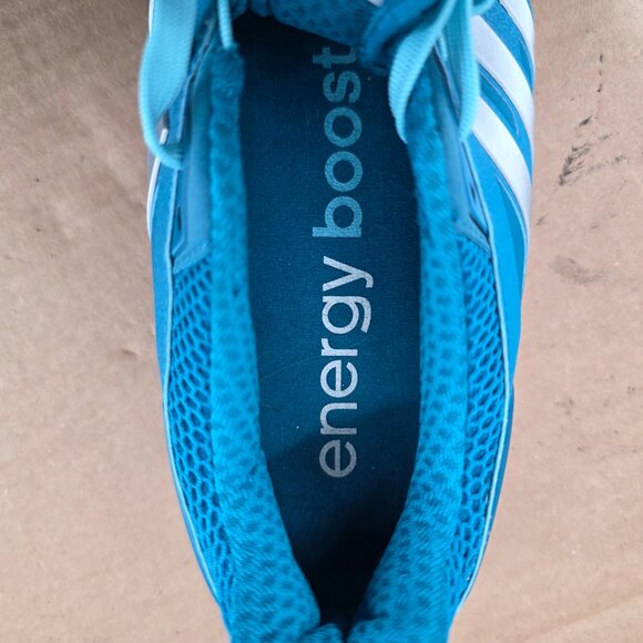 Adidas Womens Energy Boost TechFit Q21116 Teal Running Shoes Sneakers Size 9 - Picture 12 of 13